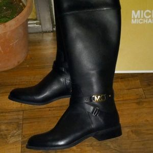 Michael Kors leather boots